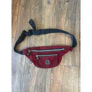 Kipling Crossbody Fanny Pack Y2K Ruby Red